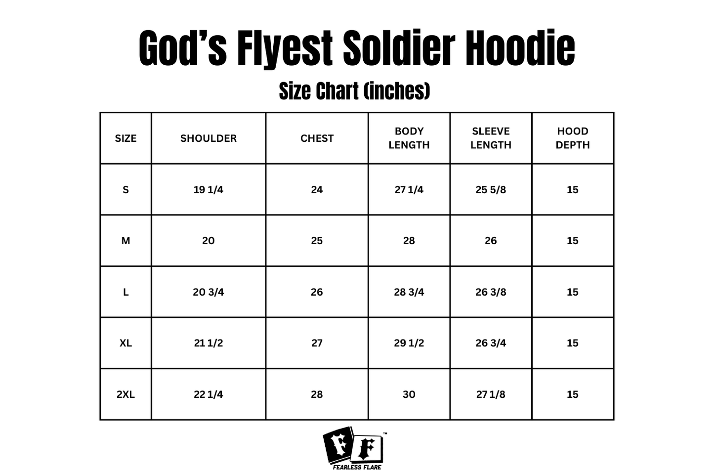 God’s Flyest Soldier Hoodie